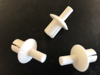 Plastic Rivet - 3/8-inch with 3/4-inch head